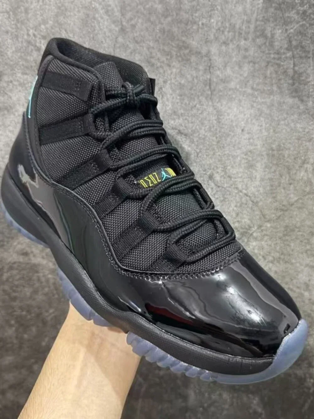 Jordan Air Jordan 11 Retro Gamma Mens Lifestyle Shoes Black